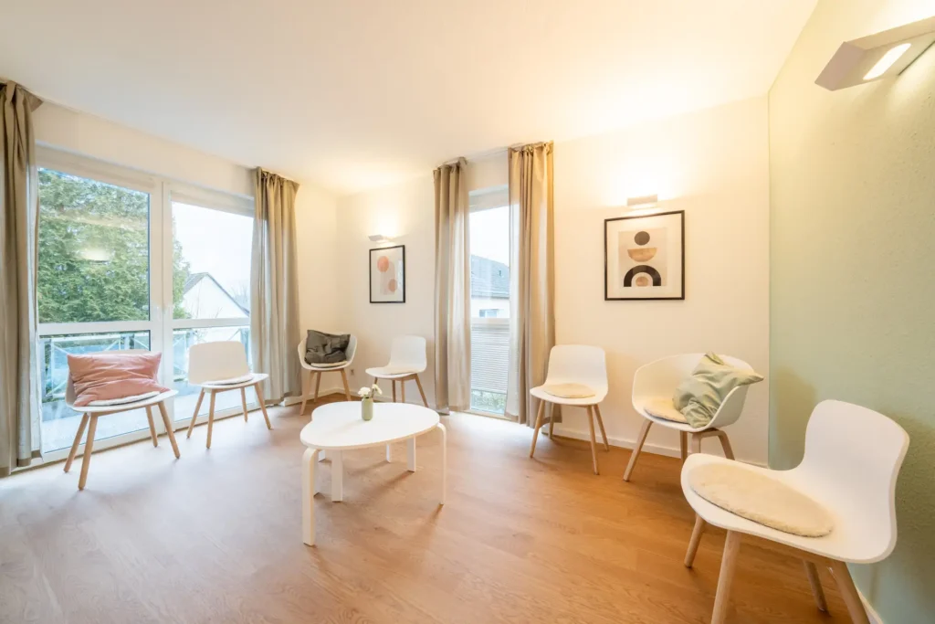 Freundliches Wartezimmer